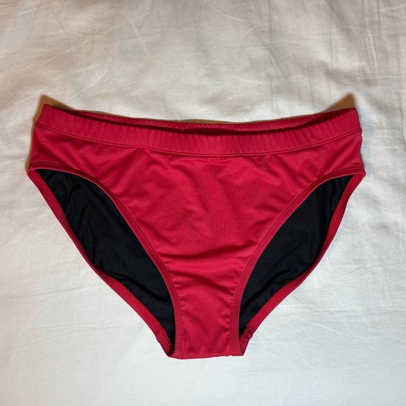 LifeGuard Red Bikini Bottom - Picture 2 of 5